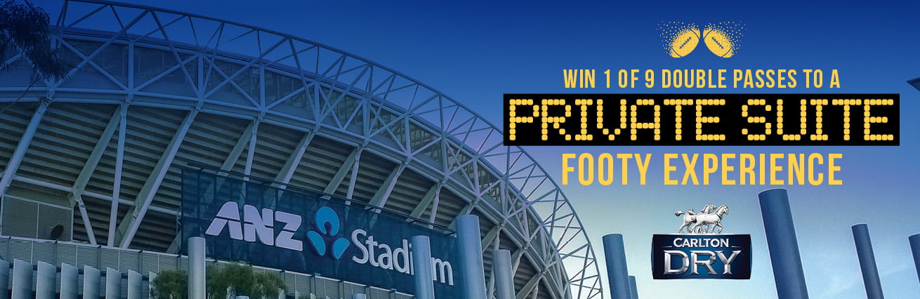 Win Double Passes to a Private Suite Footy Experience