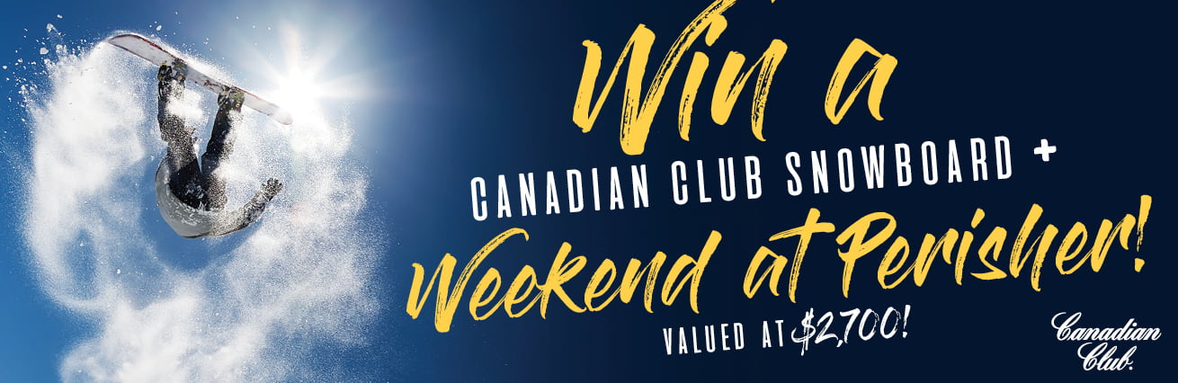Win a canadian club snowboard plus a weekend at Perisher