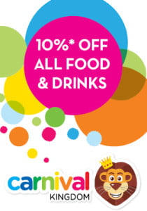 Carnival Kingdom 10% Members Discount