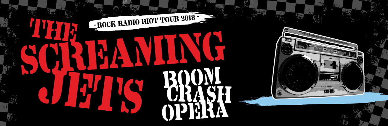 The Screaming Jets & Boom Crash Opera - 'Rock Radio Riot'
