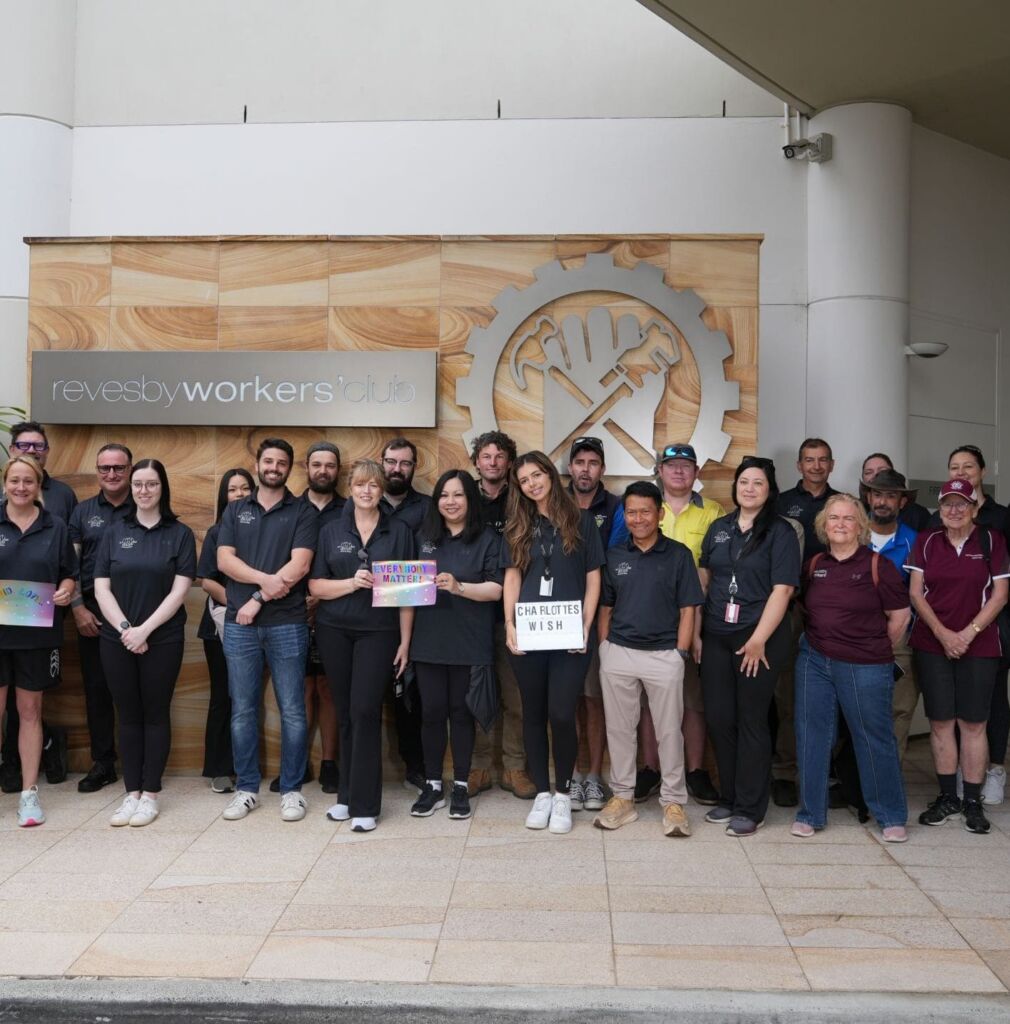 Club Staff and Community Walk for Charlotte’s Wish